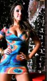 Vestido Pavão Cruzado